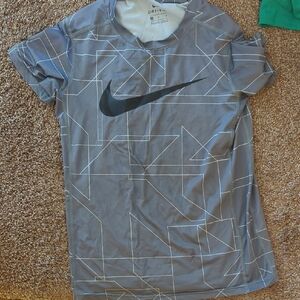 Nike Kids Gray Graphic T-Shirt
